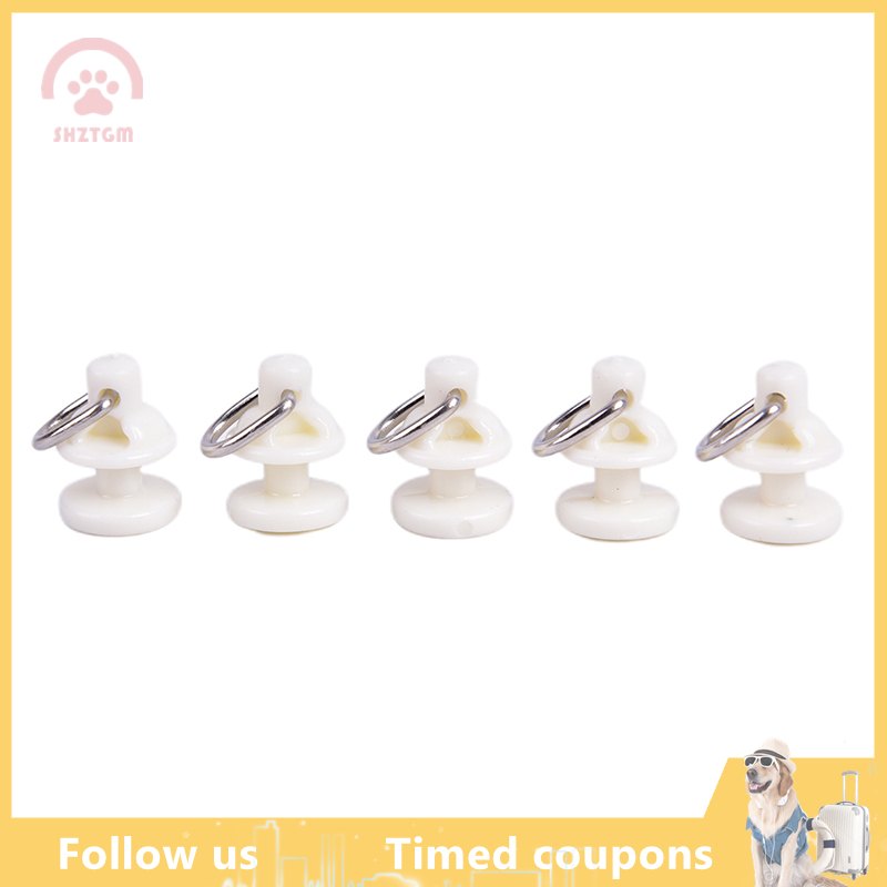 【SHZTGM】 20 cái con lăn ray rèm Con lăn móc Rèm phụ kiện đường ray rèm