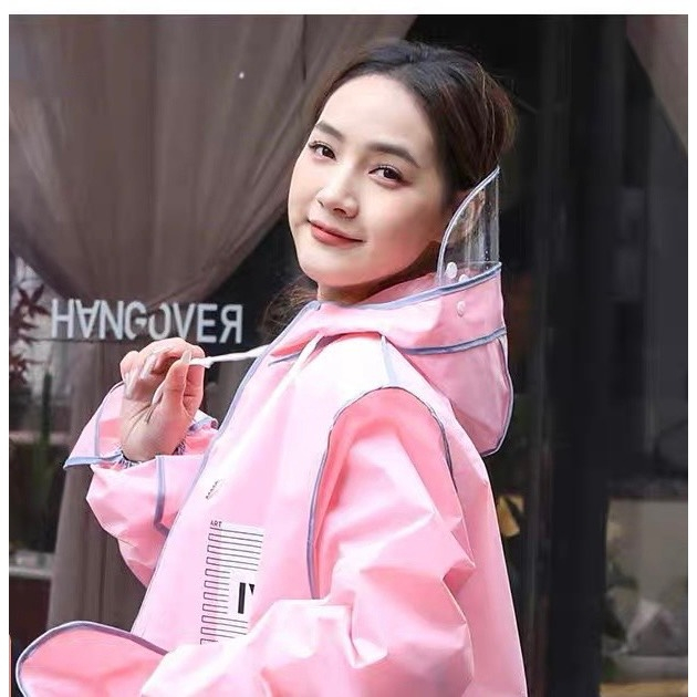 ÁO MƯA THỜI TRANG GẤU NICE 2 MÀU