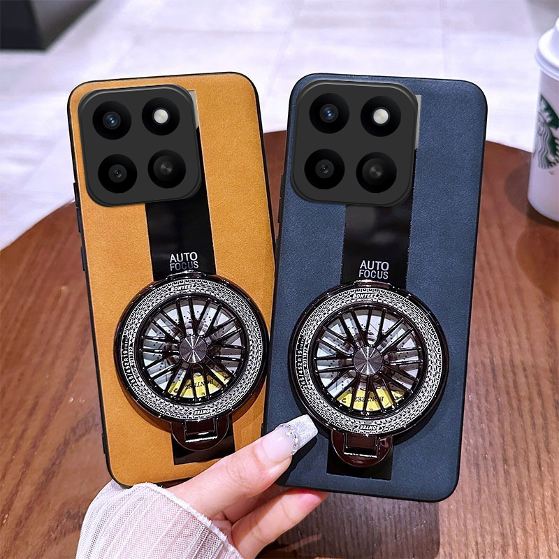 New%20Phone%20case%20Honor%20X7D%20Honor%20400%20Smart%20Back%20cover%20Business%20Gyro%20top%20Bracket%20Ring%20Holder%20Shockproof%20sheepskin%20Leather%20Soft%20Silicone%20Fashion%20for%20Honor%20400%20Smart%20Honor%20X7D%20Phone%20cases%20-%20Image%202