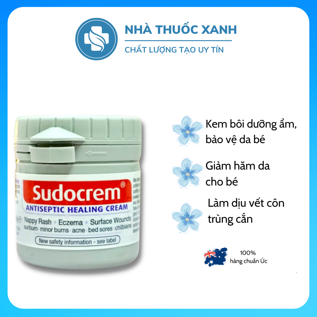 Kem hăm da cho bé Sudocream 60g