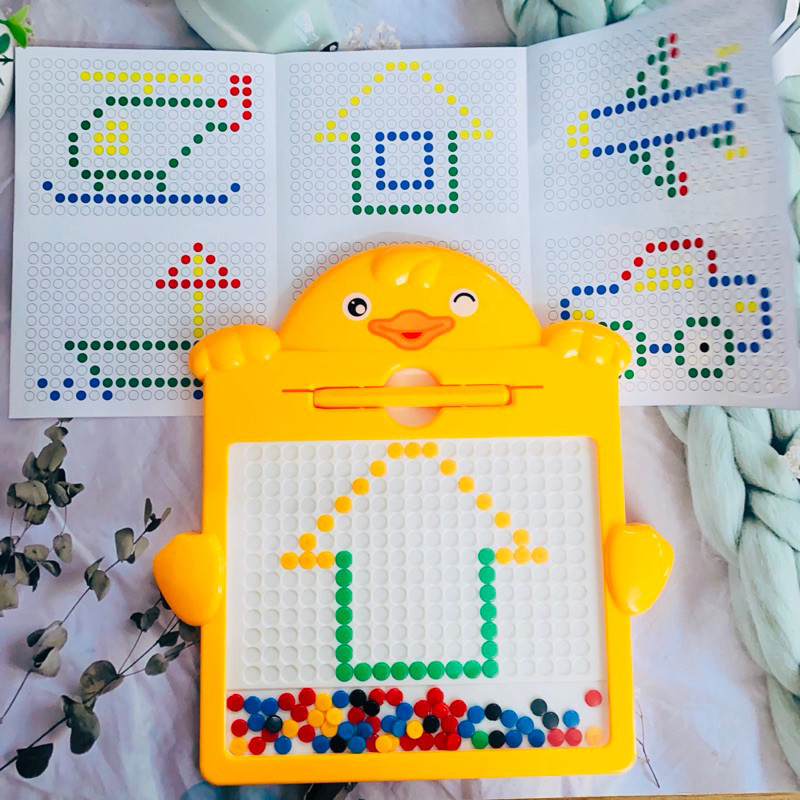 [Autismshop] Bảng nam châm từ tính vịt vàng