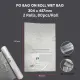 [Exclusive Clearance Stock!!] Custom Logo Plastic Bags Handle Bag Diecut Bag - Ideal for Personal Use. 