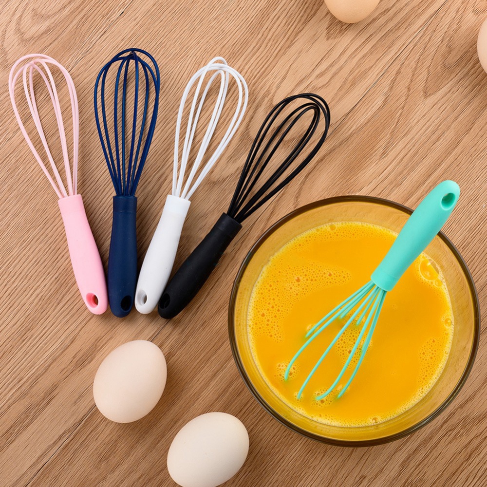 MARK BEAUTY Eco-Friendly Mini Egg Whisk Egg Tool for Chocolate Baking Tools Cream Butter Whisk Egg Beater Egg Mixer Kitchen Utensils