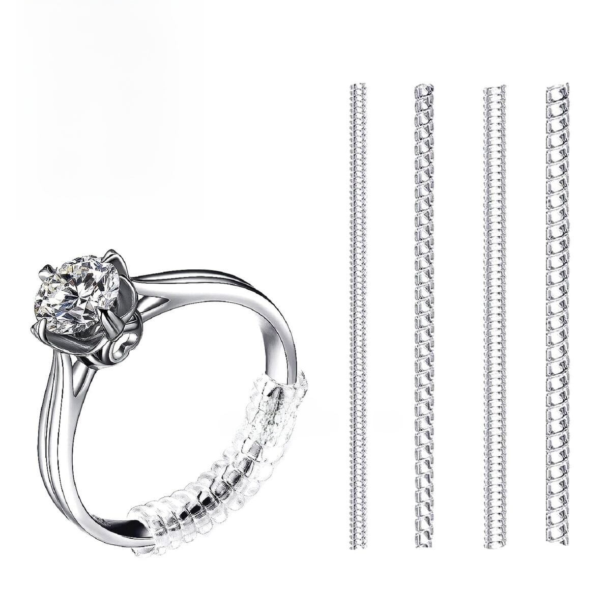 Ring Size Adjuster Sizer Reducer Universal Invisible Guard Tightener