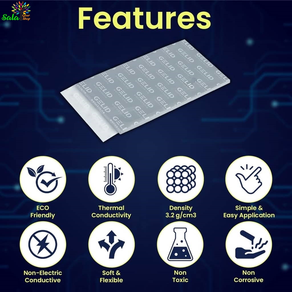 Miếng Dán Tản Nhiệt Gelid GP-EXTREME Thermal Pad 0.5mm