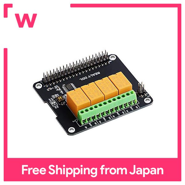 GeeekPi Raspberry Pi Expansion Board 4 Channel Relay Board Module Power