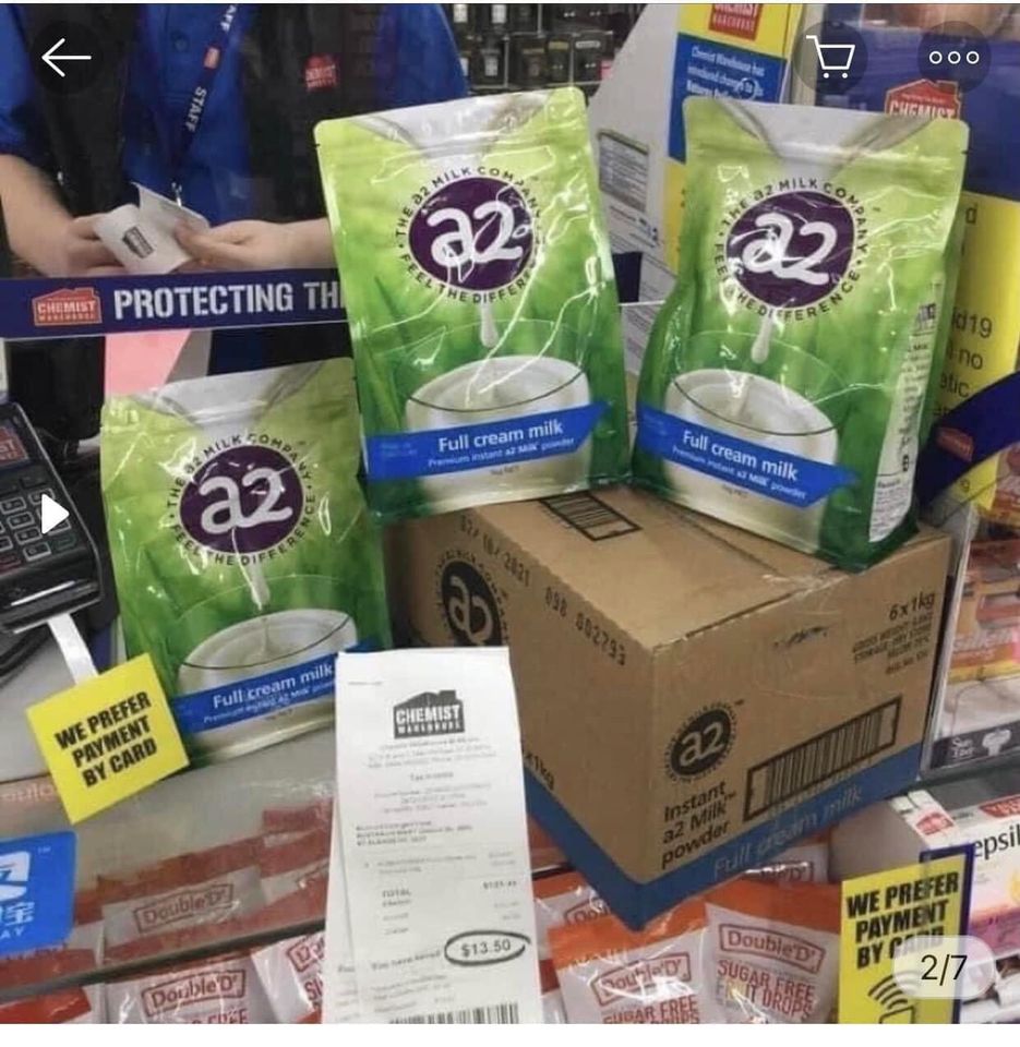 Sữa A2 Nguyên Kem Úc 1Kg