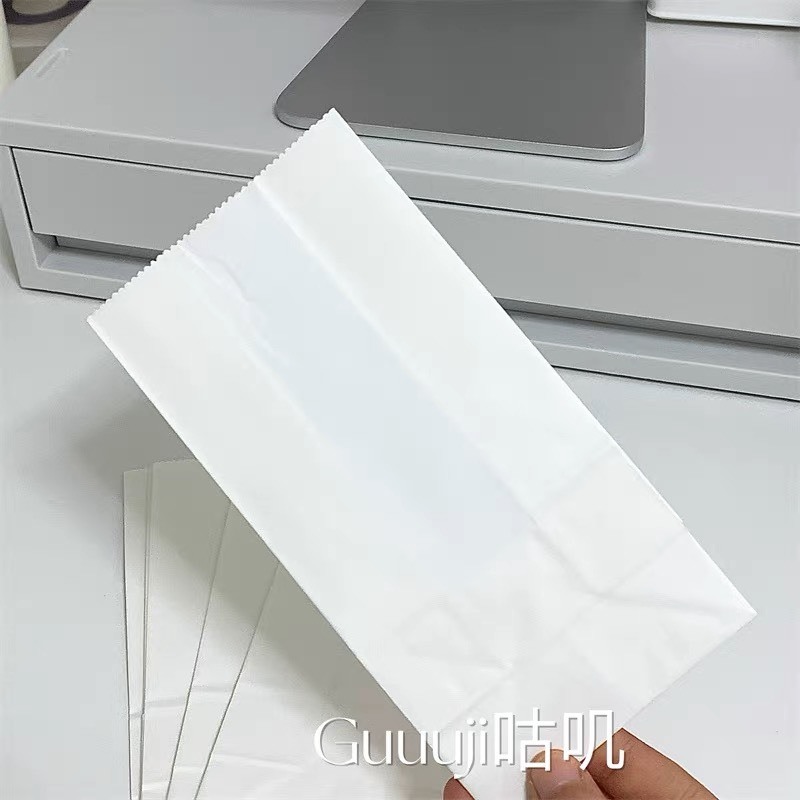 [TG21] Combo 10 túi giấy gói quà màu trắng (9*18cm)