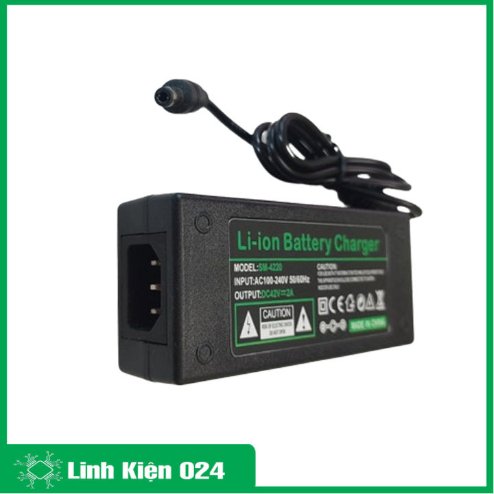 Power Adapter Dc 42V / 48V 2A Jack 5.5X2.1Mm (Zin Goods)