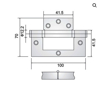 Bản Lề Lá HY-Z254B- Panasonic