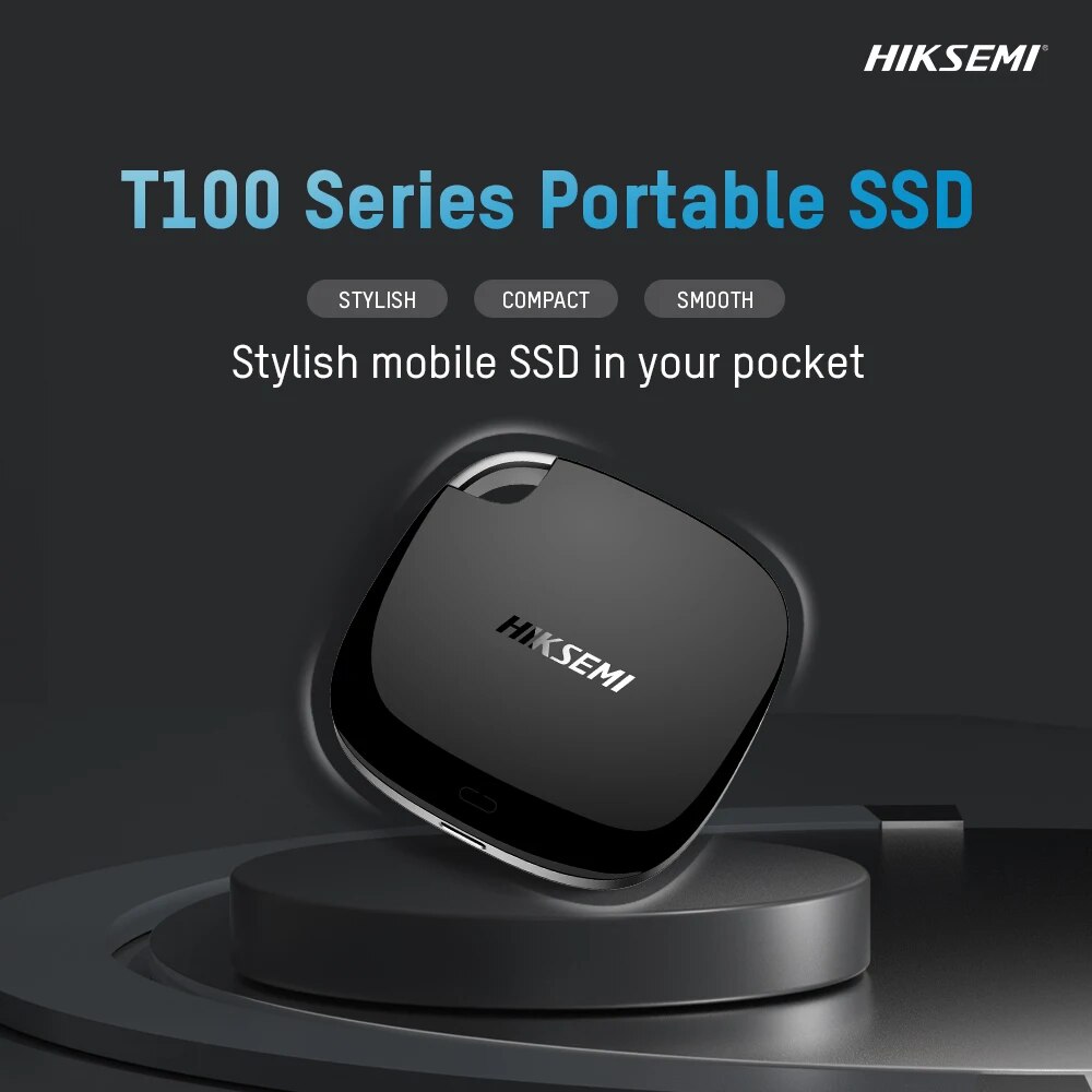 HIKSEMI Portable External Hard Drive 1024GB Solid State Disk USB 3.0 Type-C External 1TB PSSD Drive For Laptop Hikvision | Lazada Singapore