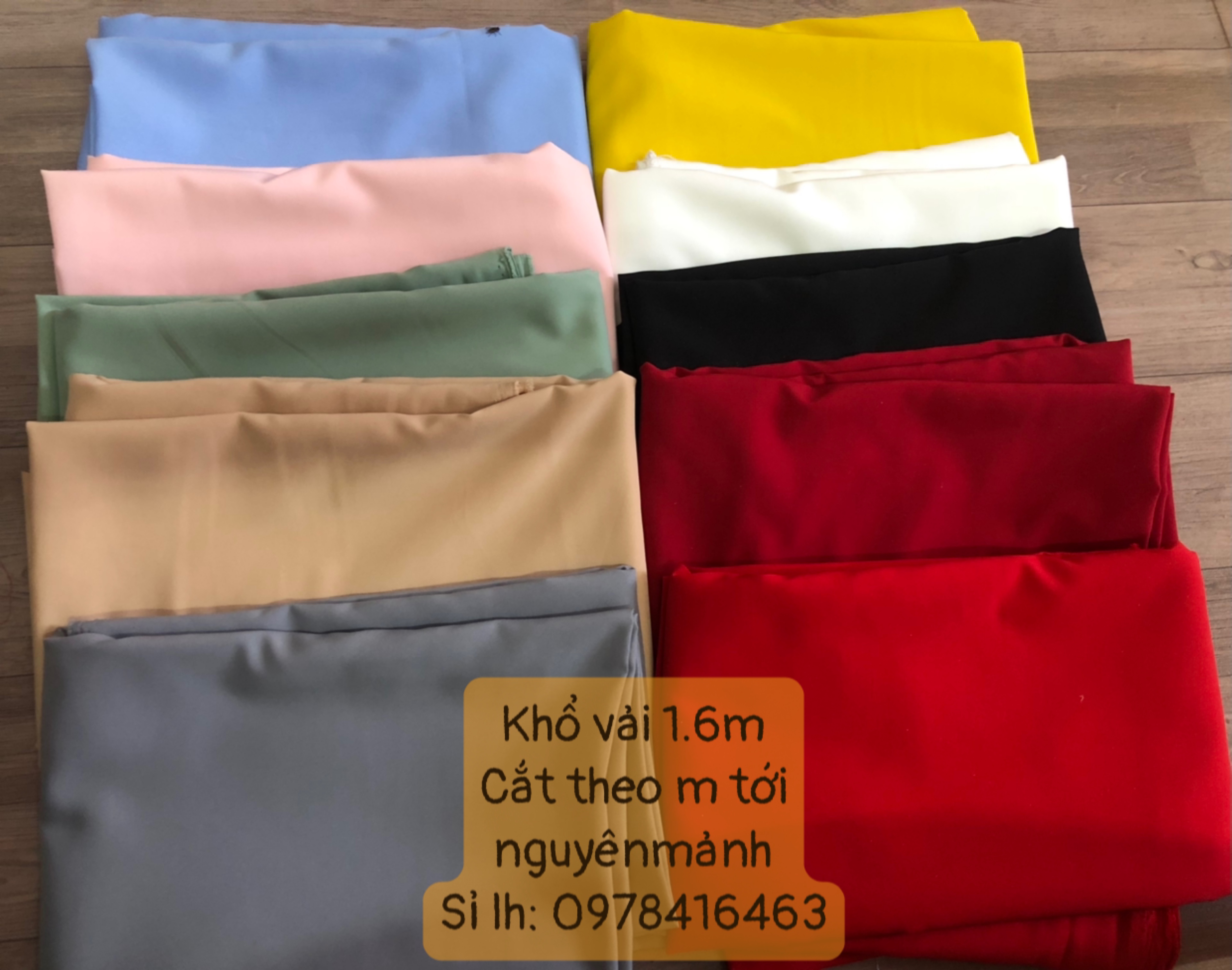 Vải lót lụa cao cấp - chất vải xịn, đẹp khổ 1.6m