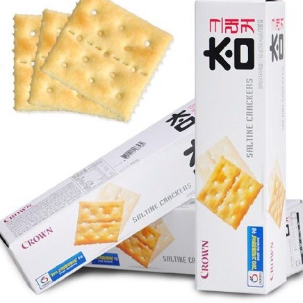 Bánh quy mặn Crown Hàn Quốc hộp 56g