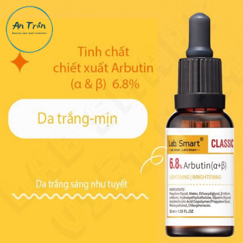 Tinh chất serum 6.8% ARBUTIN Dr.Hsieh Lab Smart (Phiên bản Vàng Classic)