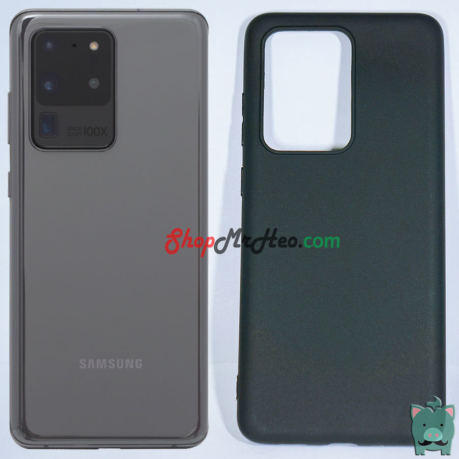 Ốp Lưng Dẻo Đen Nhám Samsung Galaxy S20 - S20 Plus - S20+ - S20 Ultra