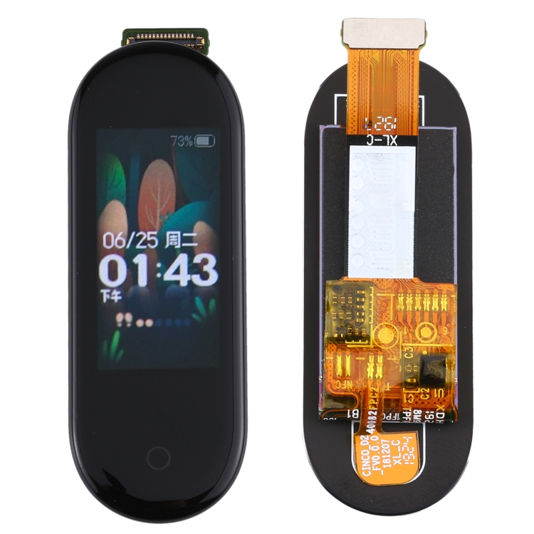 About LCD Screen and Digitizer Full Assembly for Xiaomi Mi Band 4