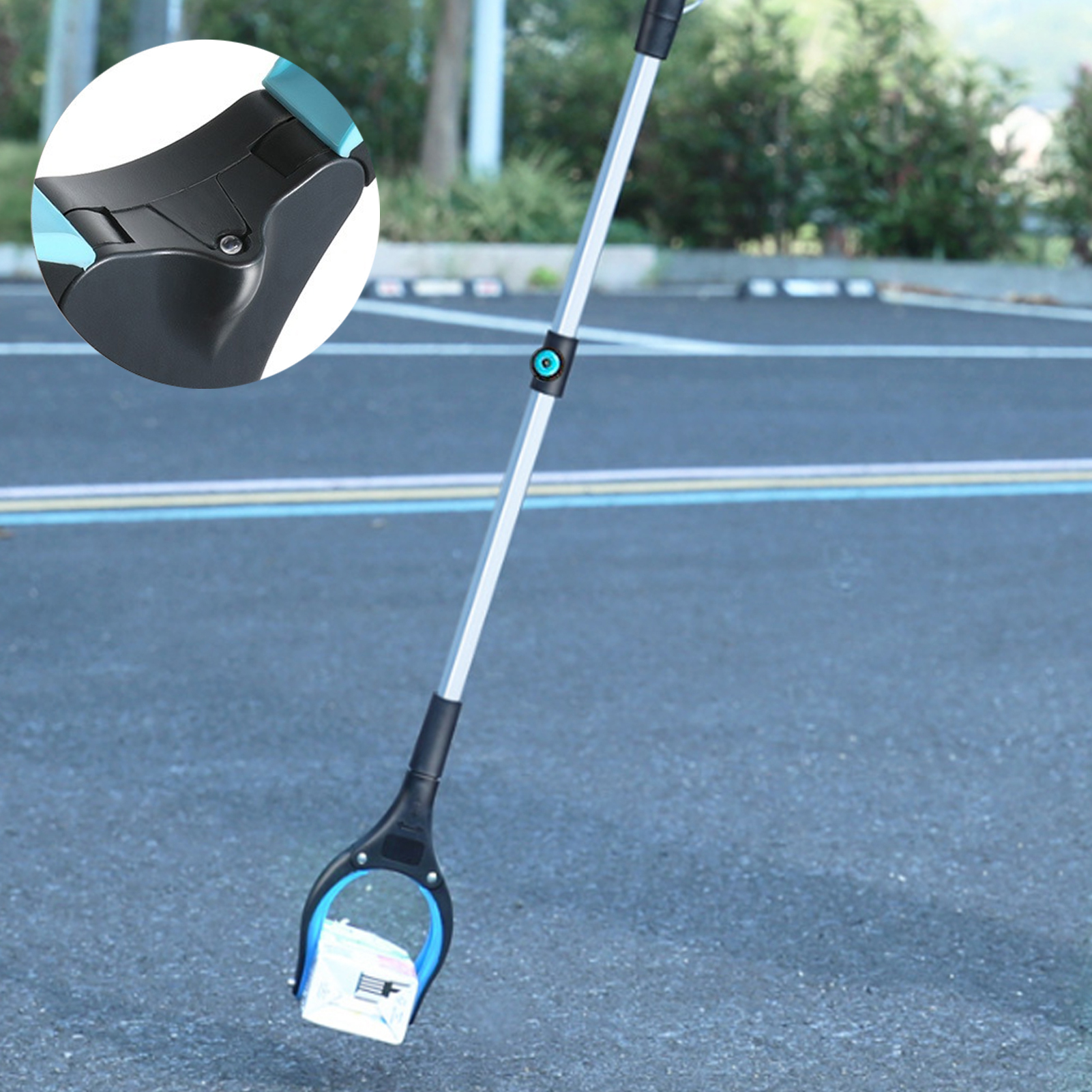Farfi Đáng tin cậy Bền Grabber Có Thể Gập Lại Grabber Reacher Công Cụ Với Ánh Sáng Trọng Lượng Nhẹ Thùng Rác Picker Cho Dễ Dàng Pick-up tay cầm dài Thiết Kế Đa Năng dụng cụ kẹp gắp