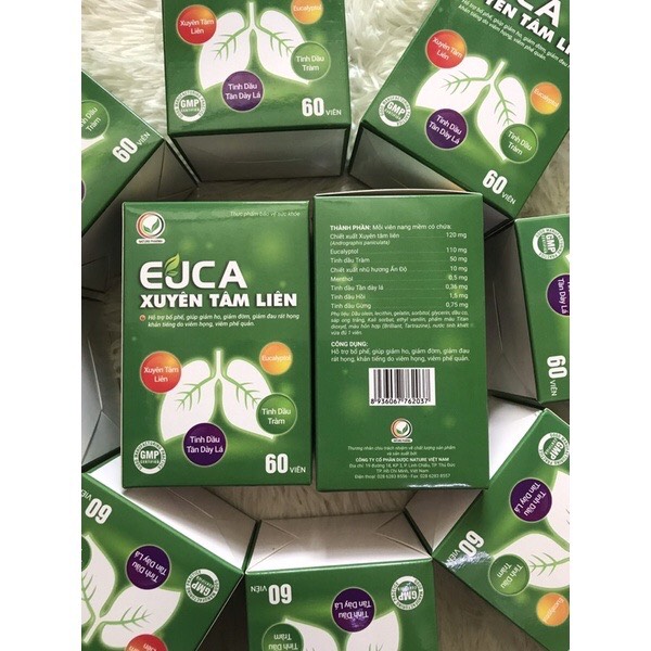 EJCA XUYÊN TÂM LIÊN HỘP 60 VIÊN