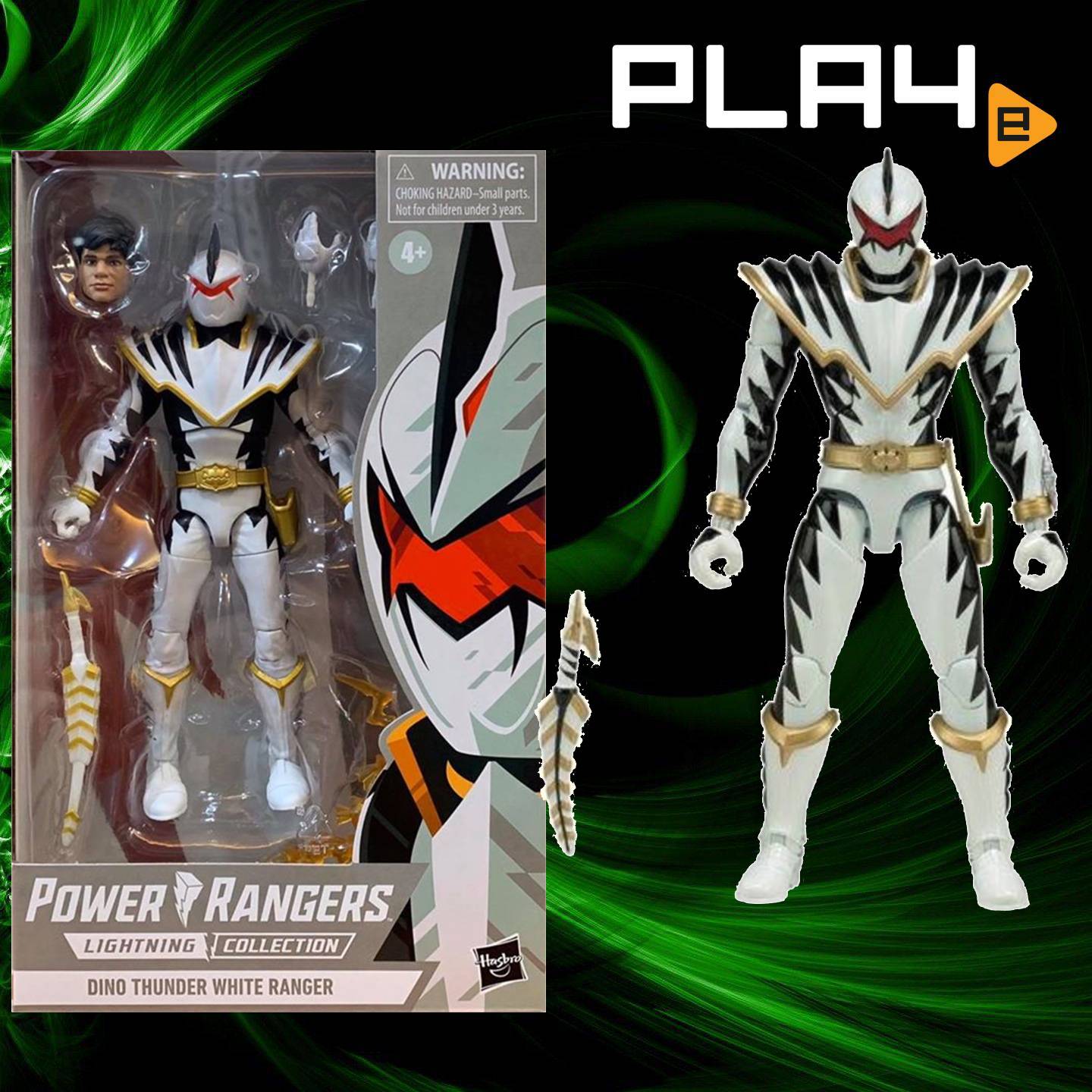 white dino thunder lightning collection
