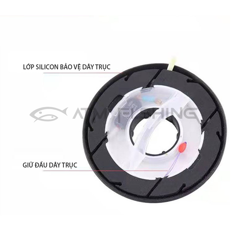 Cuốn Dây Trục Silicon Cao Cấp, Cuốn Thẻo Silicon Câu Đài