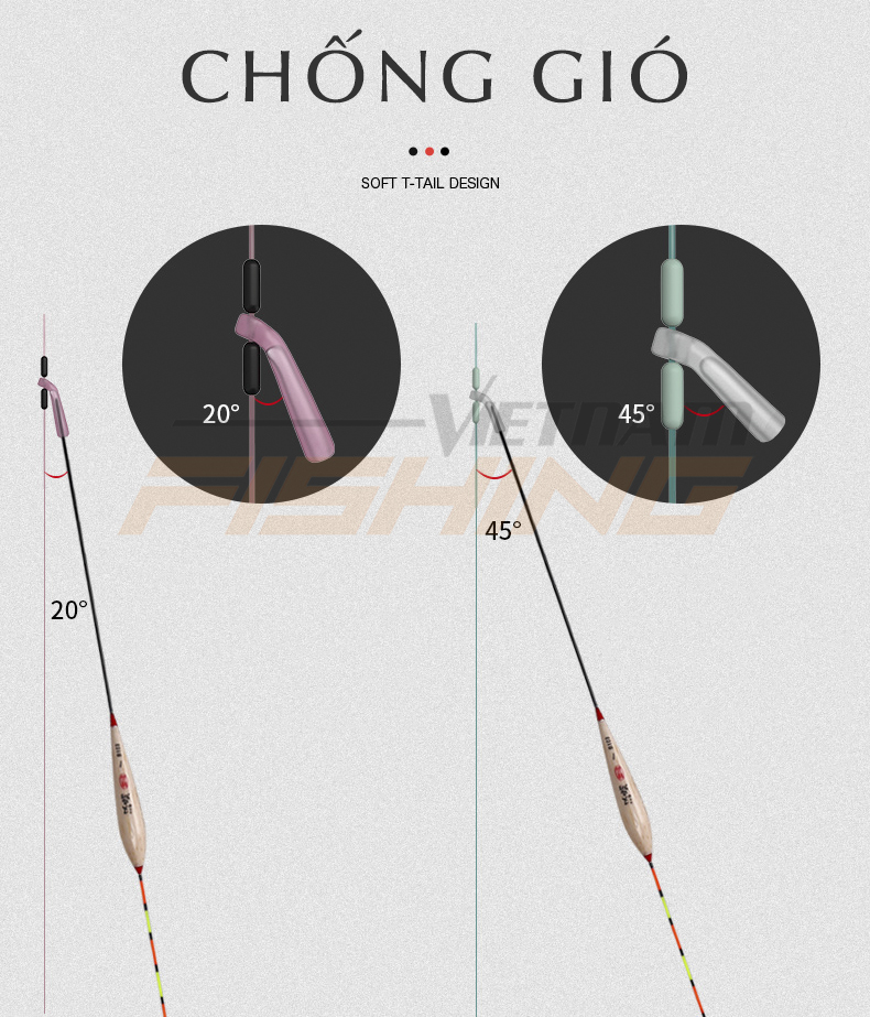 Ghim phao silicon handing - #4
