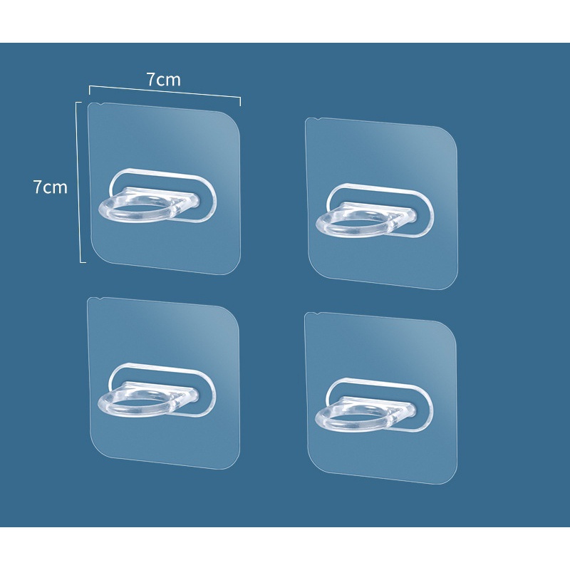 Wall mounted bracket holder hook wall mounted Universal compact transparent high strength useful storage t001