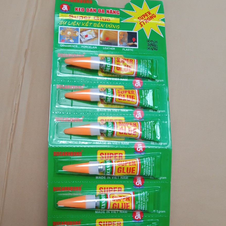 Compo 02 tuýp keo dán đa năng super glue