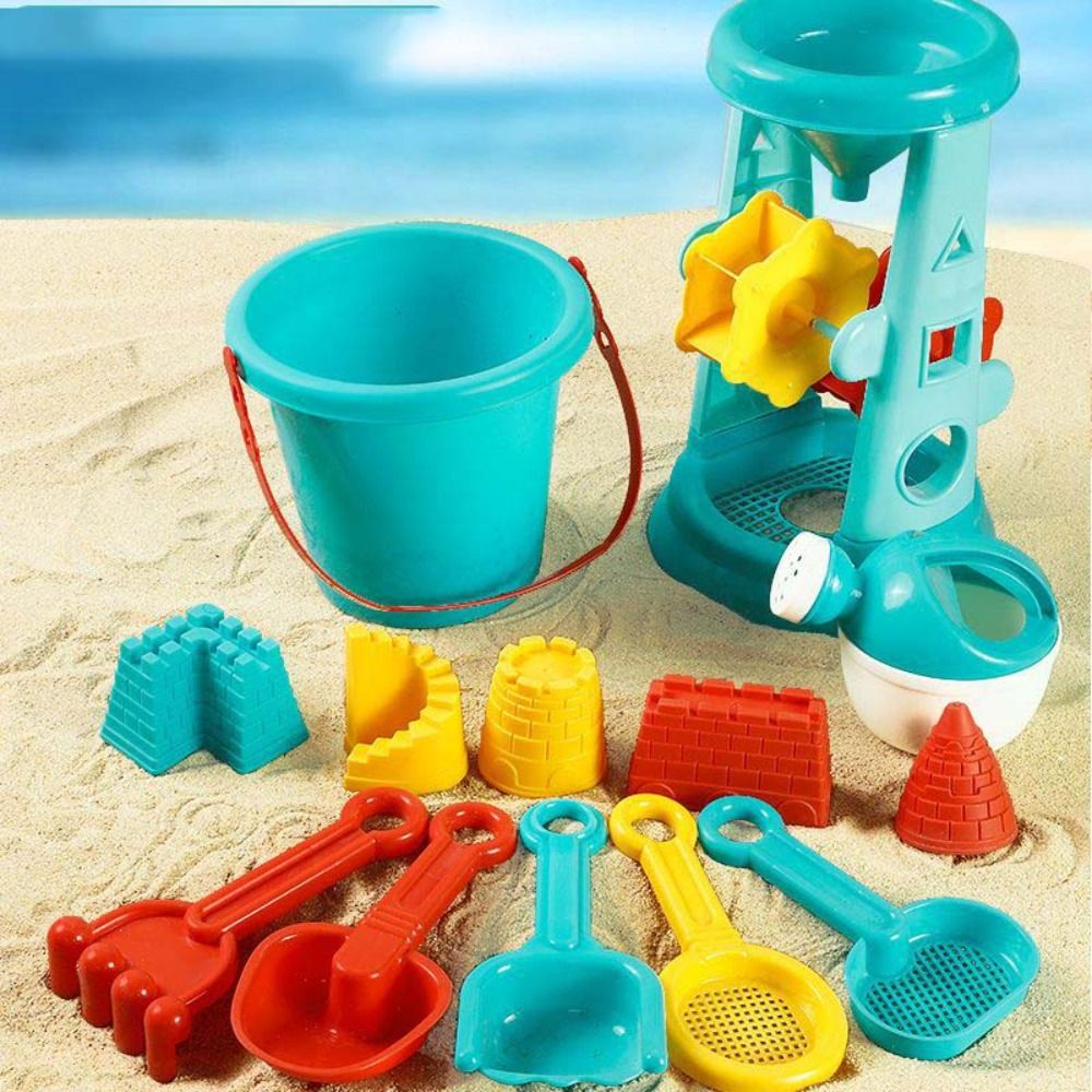 TIEJIN Sand Bucket Suit Seaside Kids Bath Digging Sand Tools Shovel ...