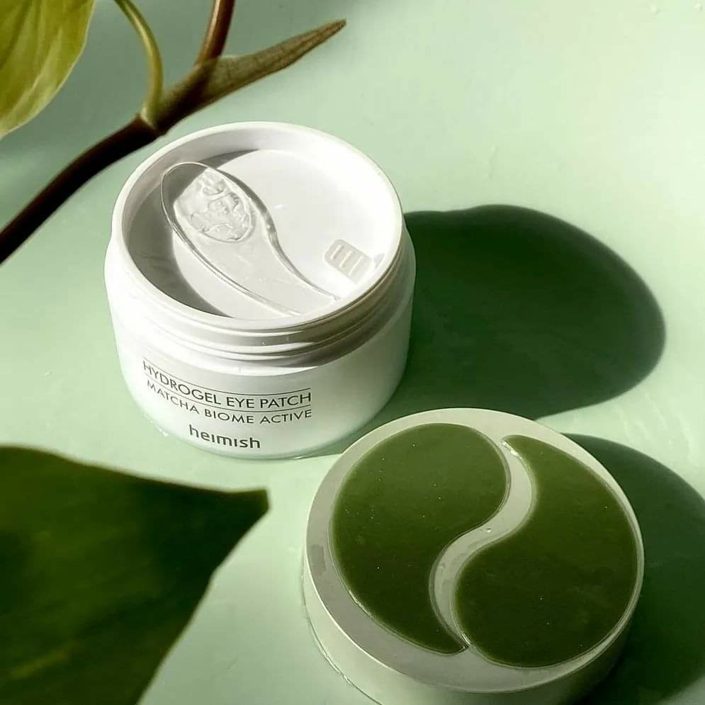 [Nhacuabeautyholic] Mặt nạ mắt HEIMISH MATCHA BIOME HYDROGEL EYE PATCH