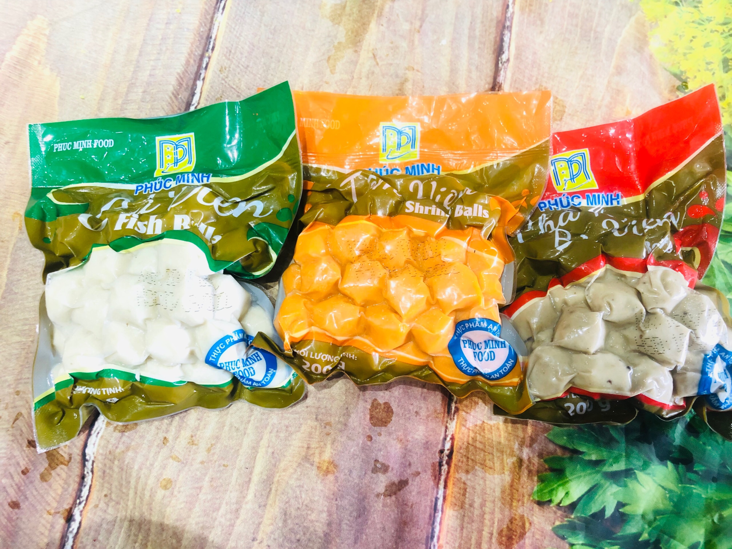 1kg tôm viên phúc minh siêu ngon