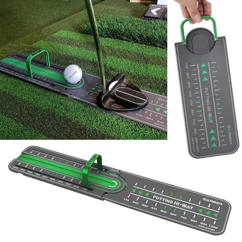 Mini Golf Putting Training Aids Golf Putting Green Mat Practice Putting Ball Pad