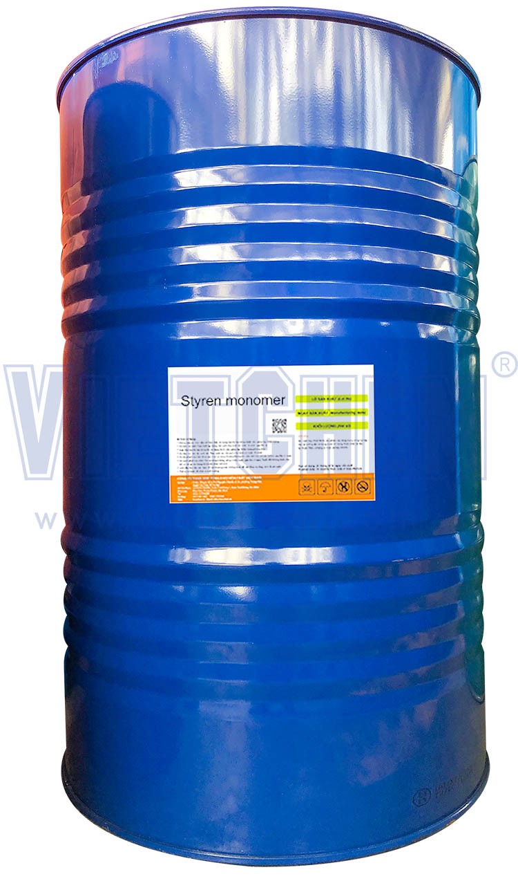 SM (Styrene Monomer) - Dung môi pha loãng nhựa Polyester (keo composite), Gelcoat - 1 lít