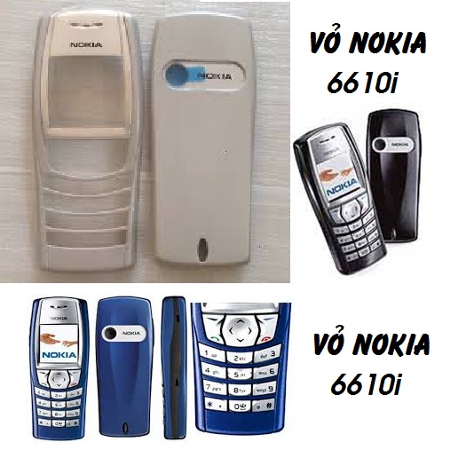 [HCM]vỏ điện thoại dùng cho no.ki.a 6610i (không kèm phím bấm)