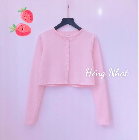 Áo croptop yan tay dài nữ ulzzang