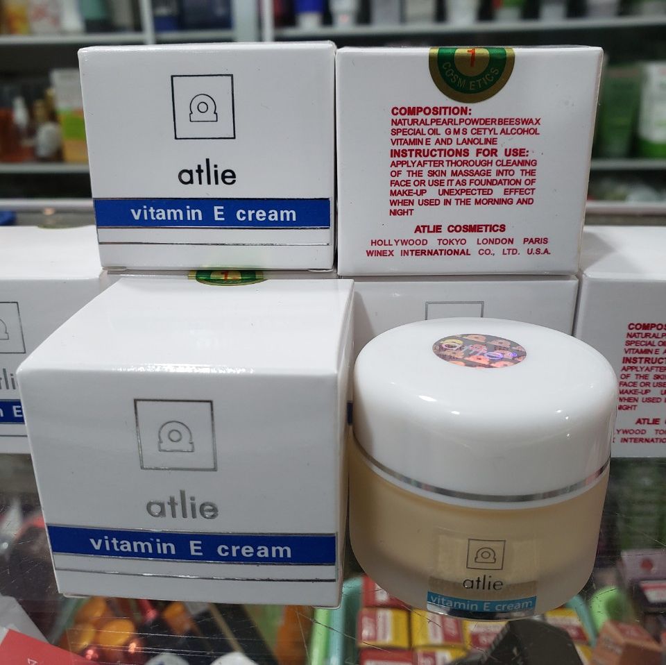 Kem dưỡng da và làm trắng da Atlie Vitamin E Pearl Cream