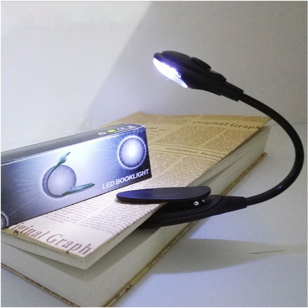 Kindle Book Light Compact Book Light Flexible Reading Light Clip-on Reading Light Portable Book Light