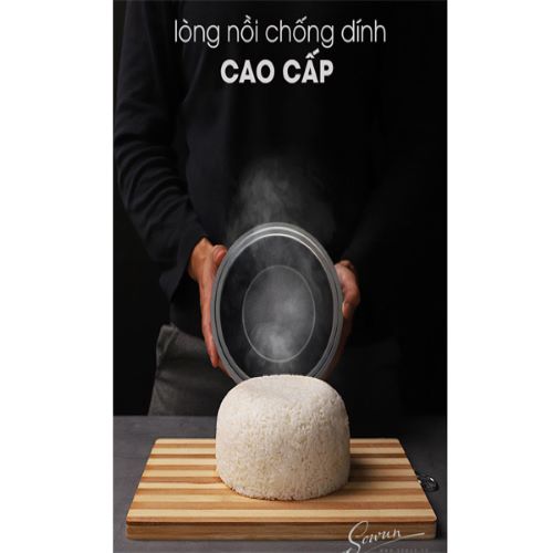 Nồi cơm điện 1.2L Sowun SW609