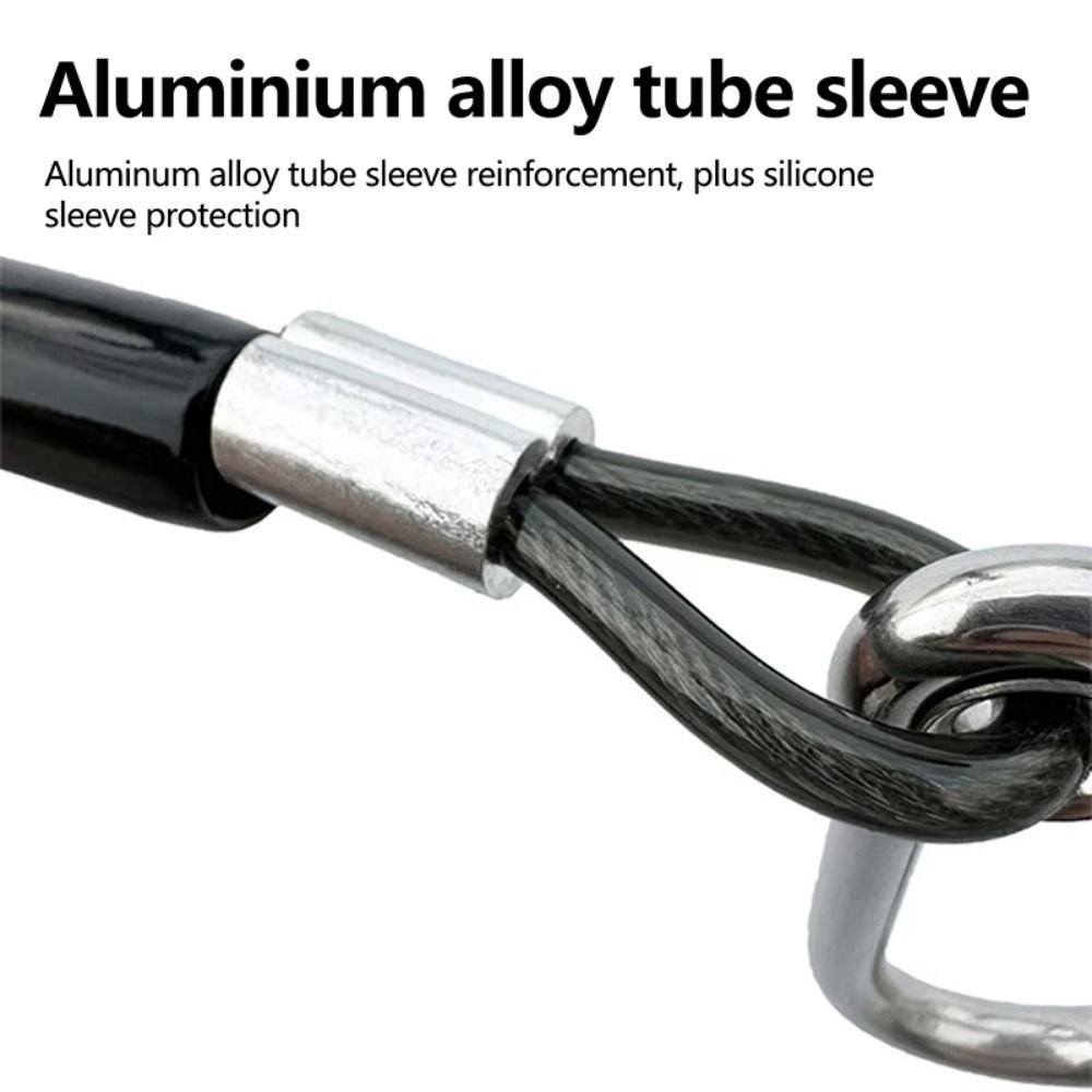 Safety Rope Elastic Coil Fishing Missed Rope Safety Rope Lockable ...