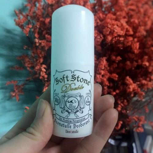 Sáp lăn khử mùi đá khoáng Soft Stone Nhật Bản 20g
