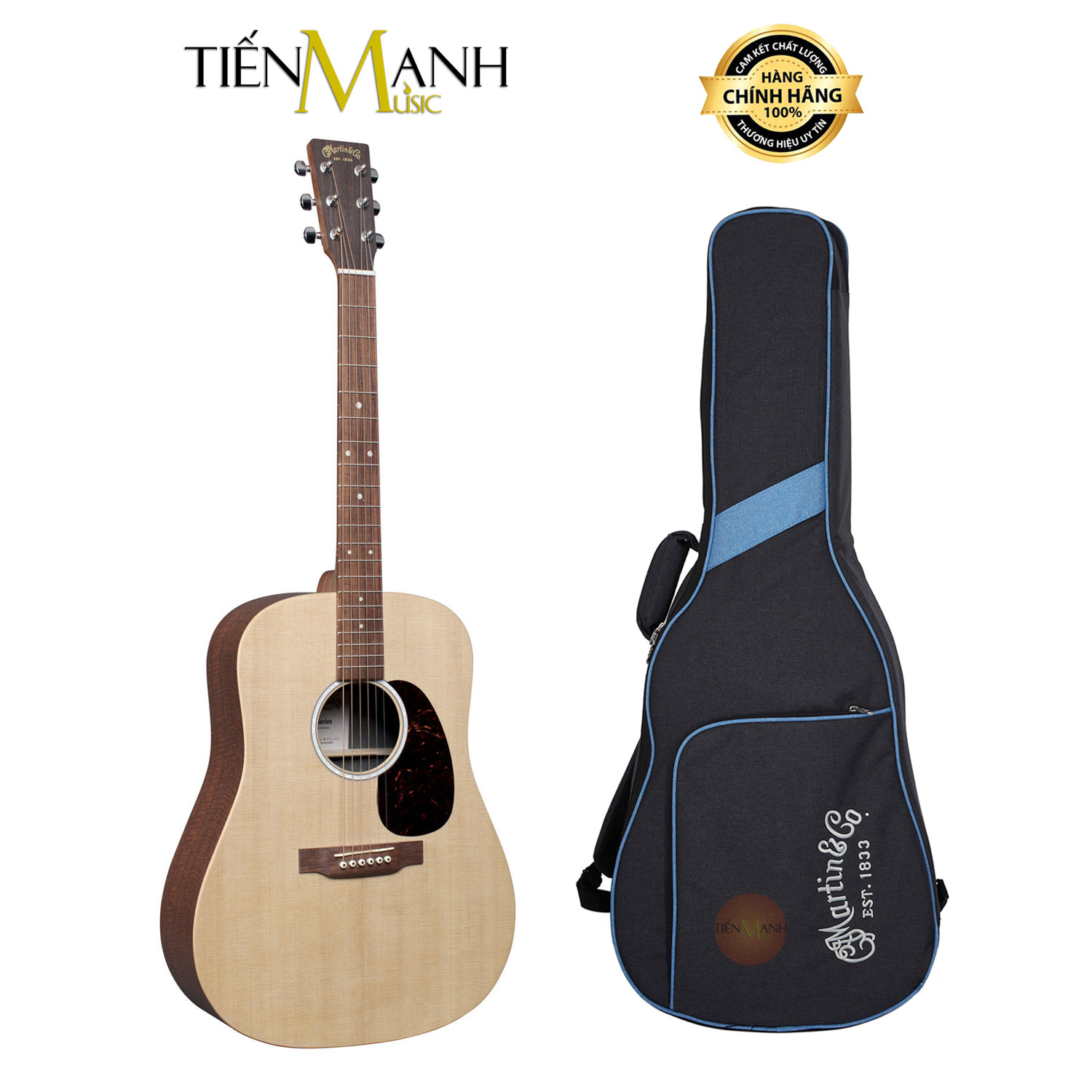 [Installment 0%] [genuine, have eq] acoustic guitar Martin d-x2e wood mahogany X series DX2E attached carrying DX2
