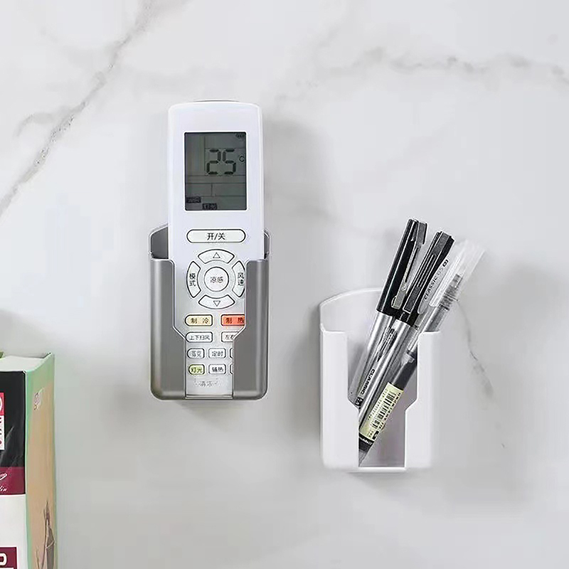 Universal Remote Controller Holder Phone Charging Bracket Air Conditioner Remote Controller Bracket Wall Shelf Mount Stand. 