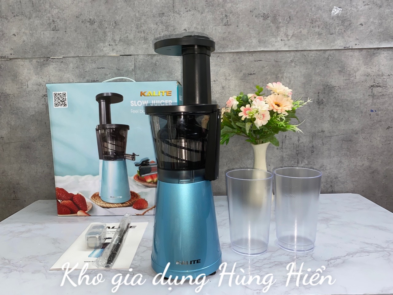 [Giảm 8%] Máy ép chậm Mini Kalite KL-530 (MÁY ÉP CHẬM 250ml - 200W) - Hàng chính hãng