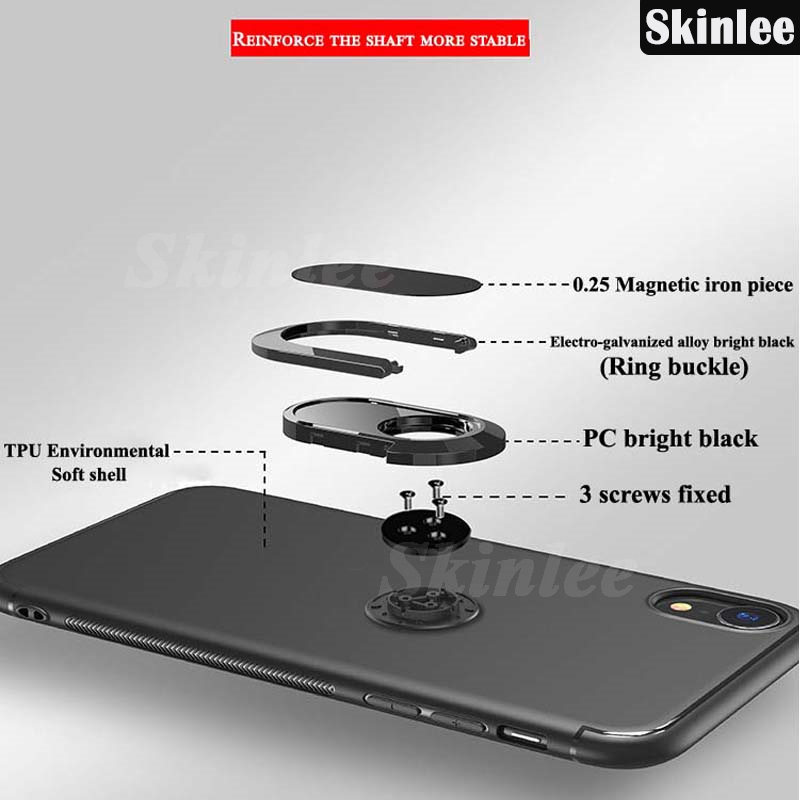 Phone case For Tecno Camon 40 40 Pro Back cover Finger Metal Ring Kickstand Car Holder Matte Soft Silicone Cover For Tecno Camon 40 Pro Cover cases. 