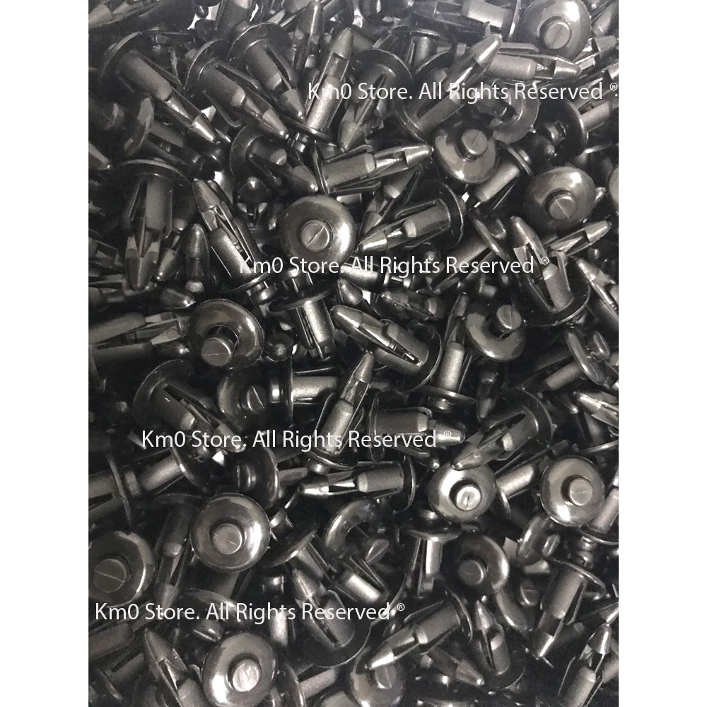 Bộ 05 Chốt Bấm Dàn Áo Xe Máy NHỰA ĐEN
