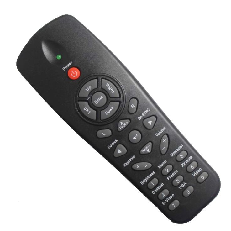 Điều khiển máy chiếu Optoma - màu đen (chính hãng)