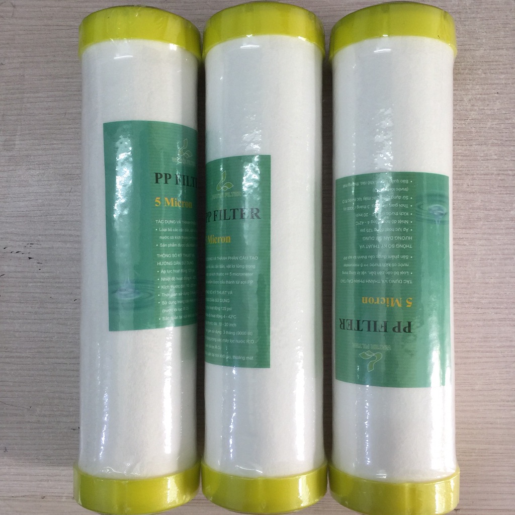 5 lõi lọc thô số 1 dùng cho các loại máy lọc nước RO