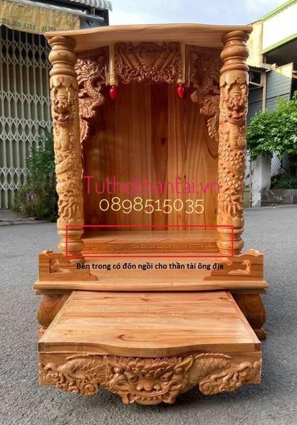 Bàn thờ thần tài ông địa 61 x 88cm