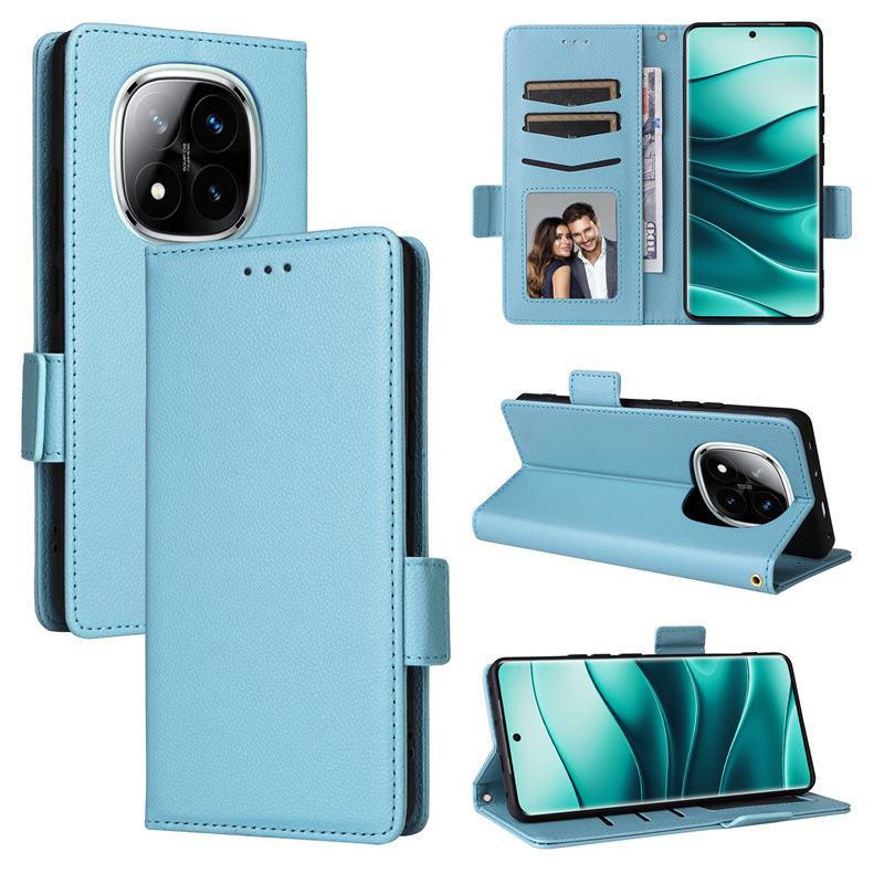 Xiaomi Redmi Note 14 Pro/Poco X7 Leather Phone Case,Wallet Phone Case,Flip Folio Phone Case Cover for Xiaomi Redmi Note 14 Pro/Poco X7.