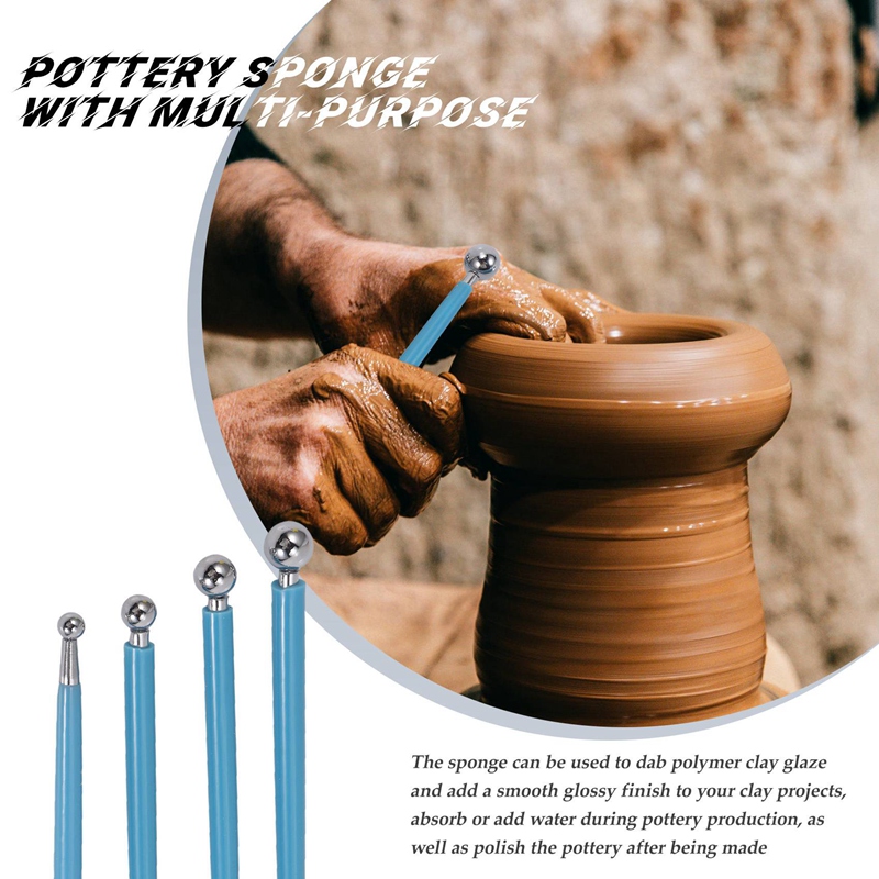 24Pcs Modeling Clay Sculpting Tools Set,Polymer Modeling Clay Sculpting Tools Rock Painting Kit for Sculpture Pottery