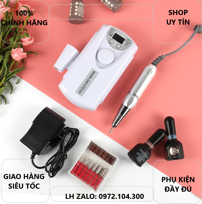 Máy mài móng tích điện STE 101